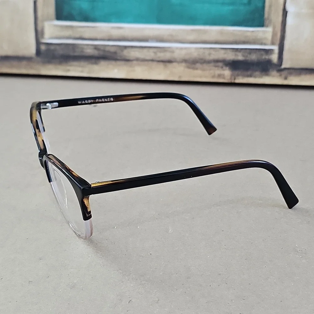 Warby Parker Laurel 615 Eyeglasses Frames Brown Tortoise Clear 52-17-140 Womens